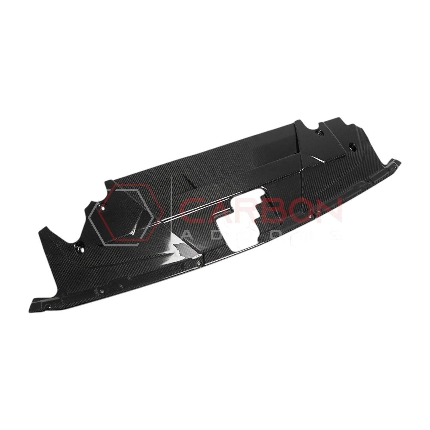 2024+ S650 Mustang Radiator Shroud Carbon Fiber Cover | Direct Replacement
