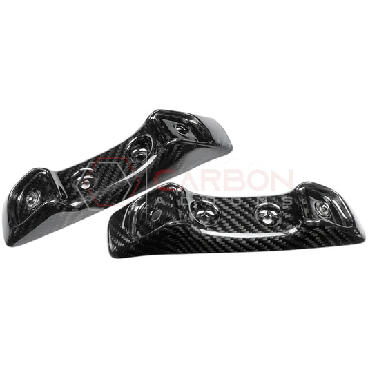 C8 Corvette Real Carbon Fiber Seat Belt Holder Buckle Replacements | GT2 & Competition Sport Seats (2020–Present)