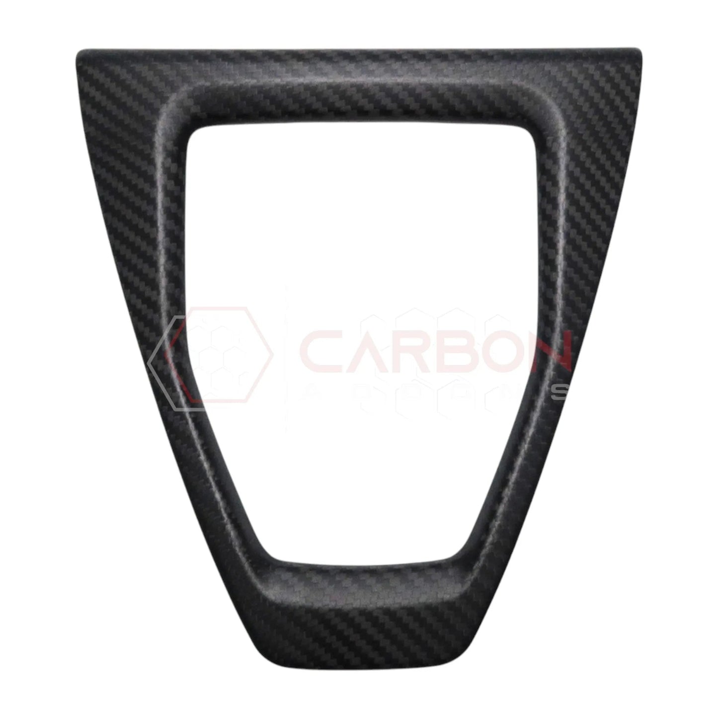 Real Carbon Fiber Gear Shifter Trim Cover for 2024+ Ford Mustang
