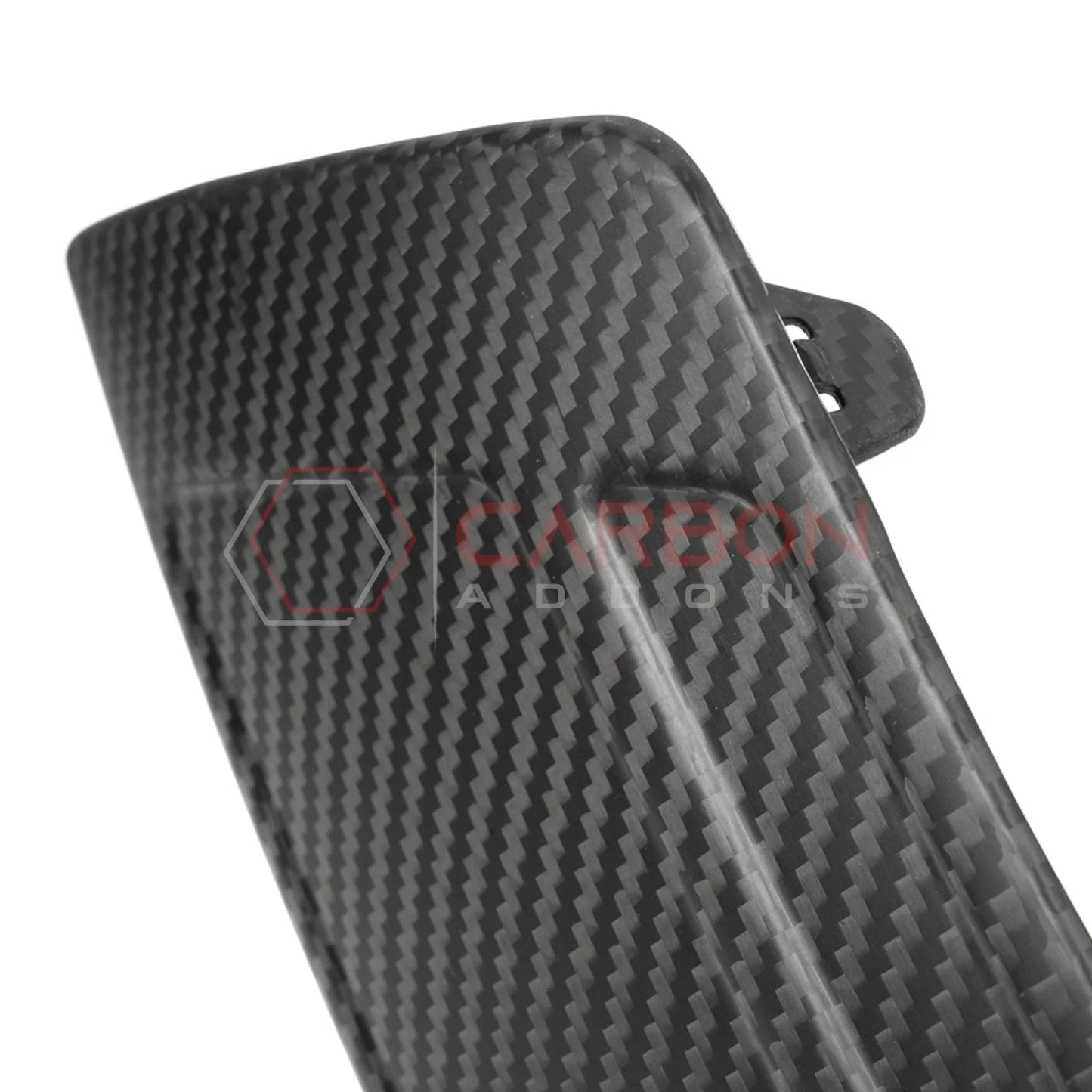 Real Carbon Fiber Rear Wheel Fender Flare Trim Insert For 2021–2024 Ford Bronco Raptor