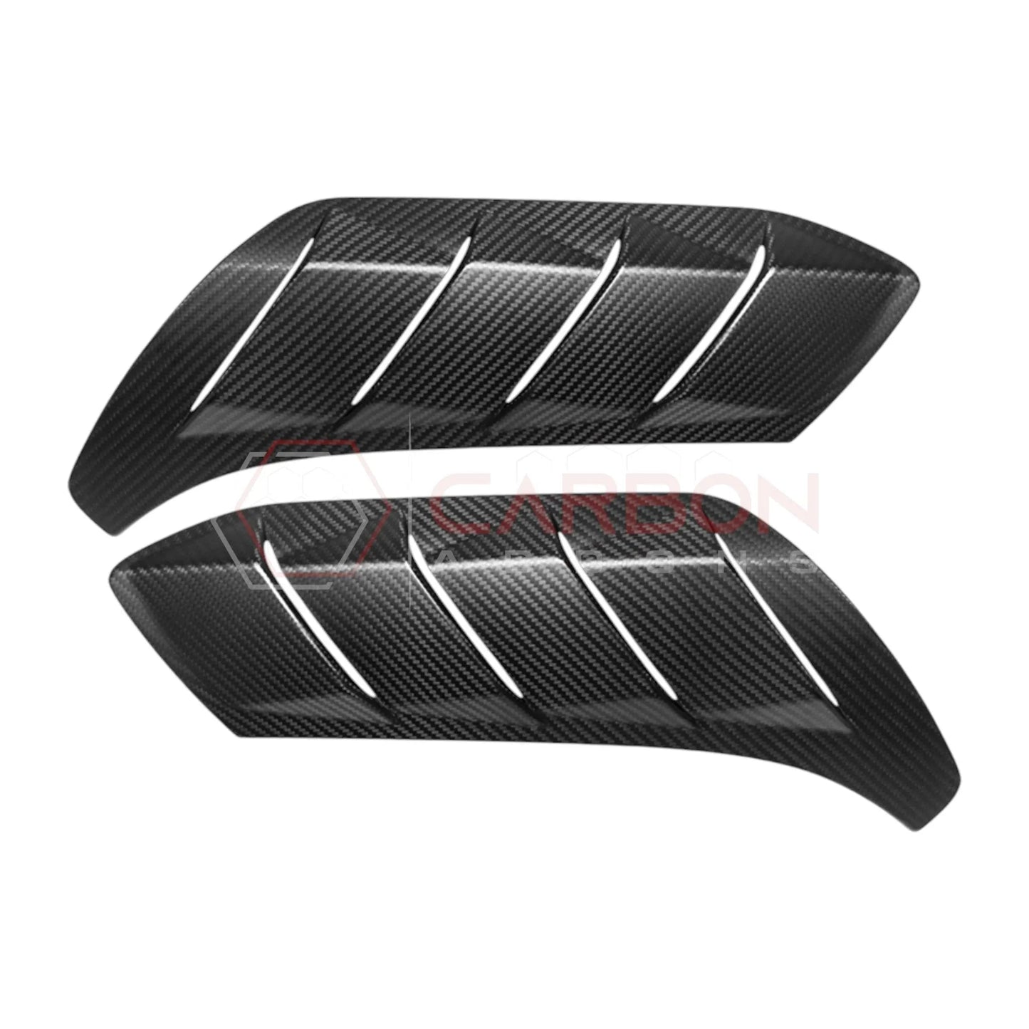 2021+ Bronco Raptor Real Carbon Fiber Fender Vent Trim Covers