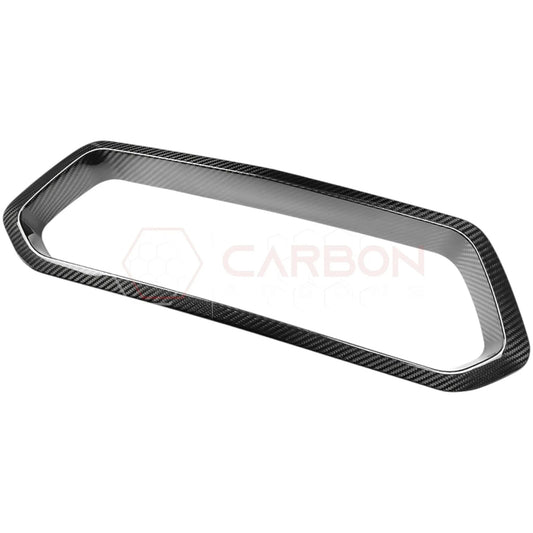 C8 Corvette Z06 / ZR1 / ERay Carbon Fiber Exhaust Tail Pipe Surround Trim Cover