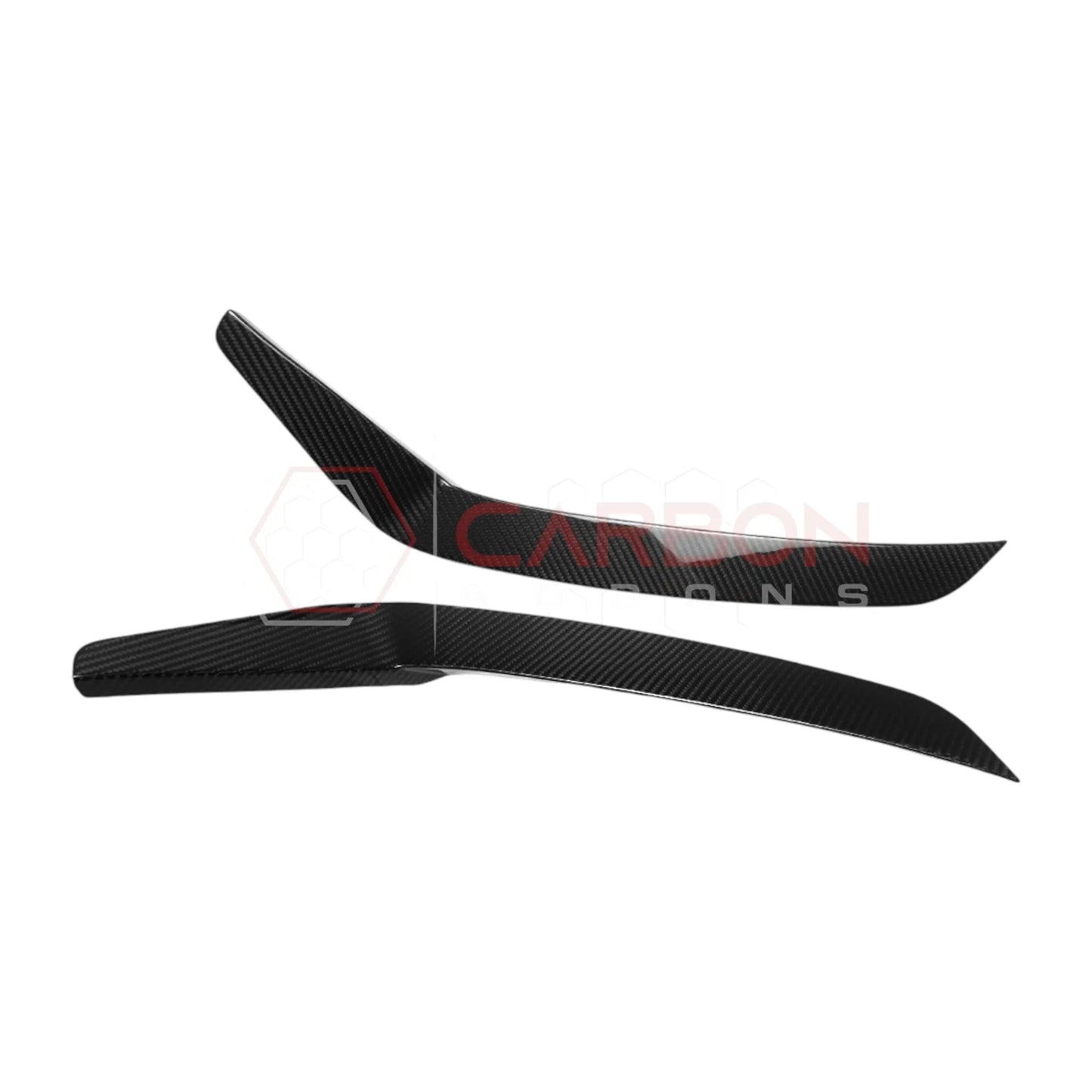 Dark Horse-Style Aero Canards for 2024+ Ford Mustang (Carbon Fiber or ABS)