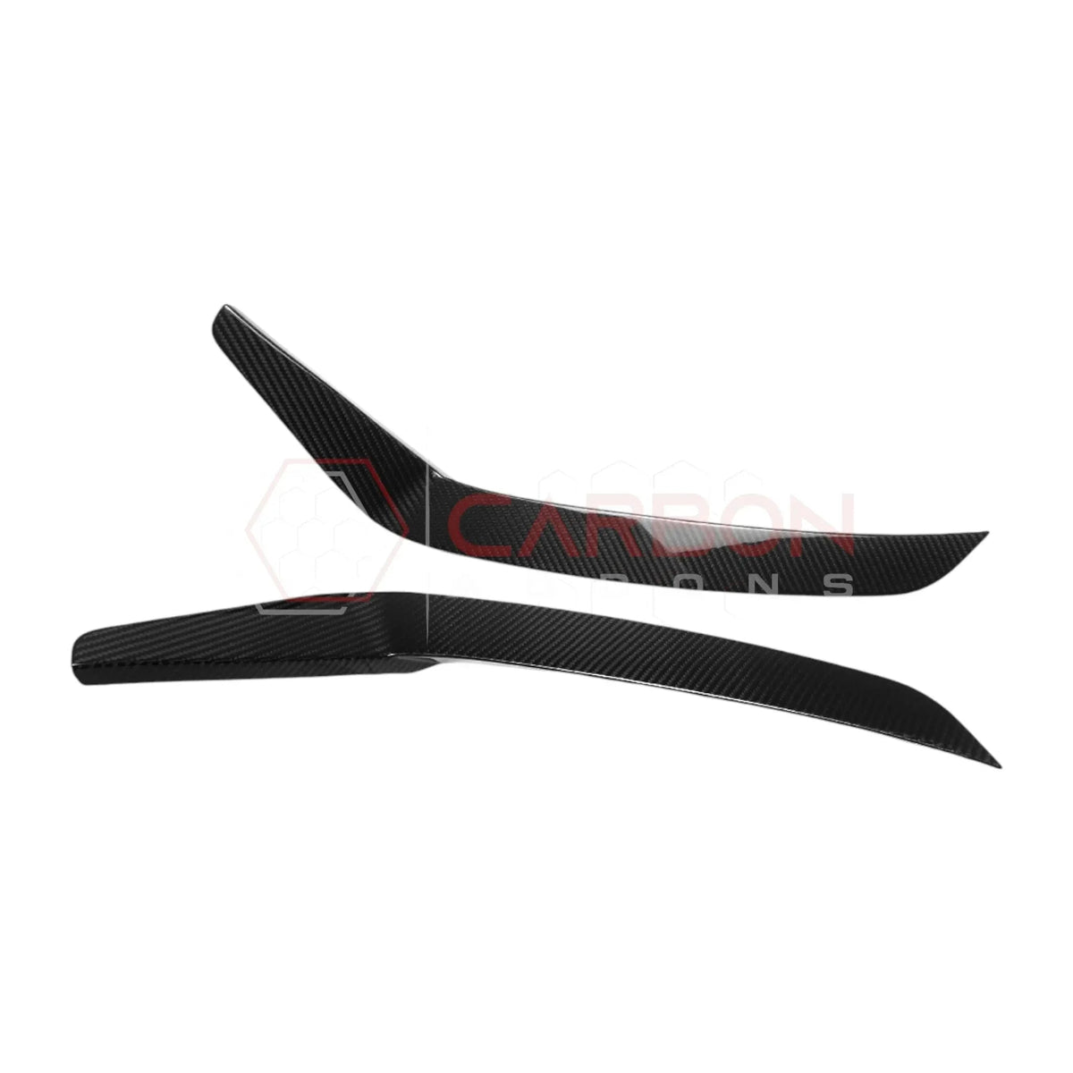Dark Horse-Style Aero Canards for 2024+ Ford Mustang (Carbon Fiber or ABS)