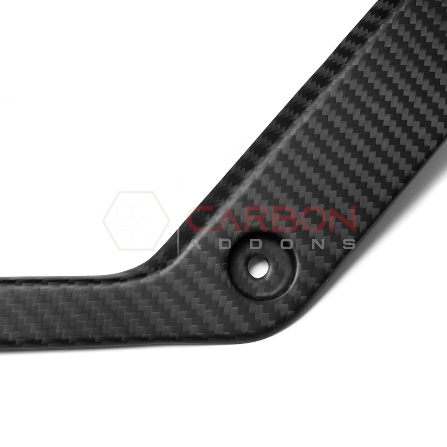Real Carbon Fiber Front Door Storage Pocket Net Frame For 2021–2026 Ford Bronco | Direct Replacement