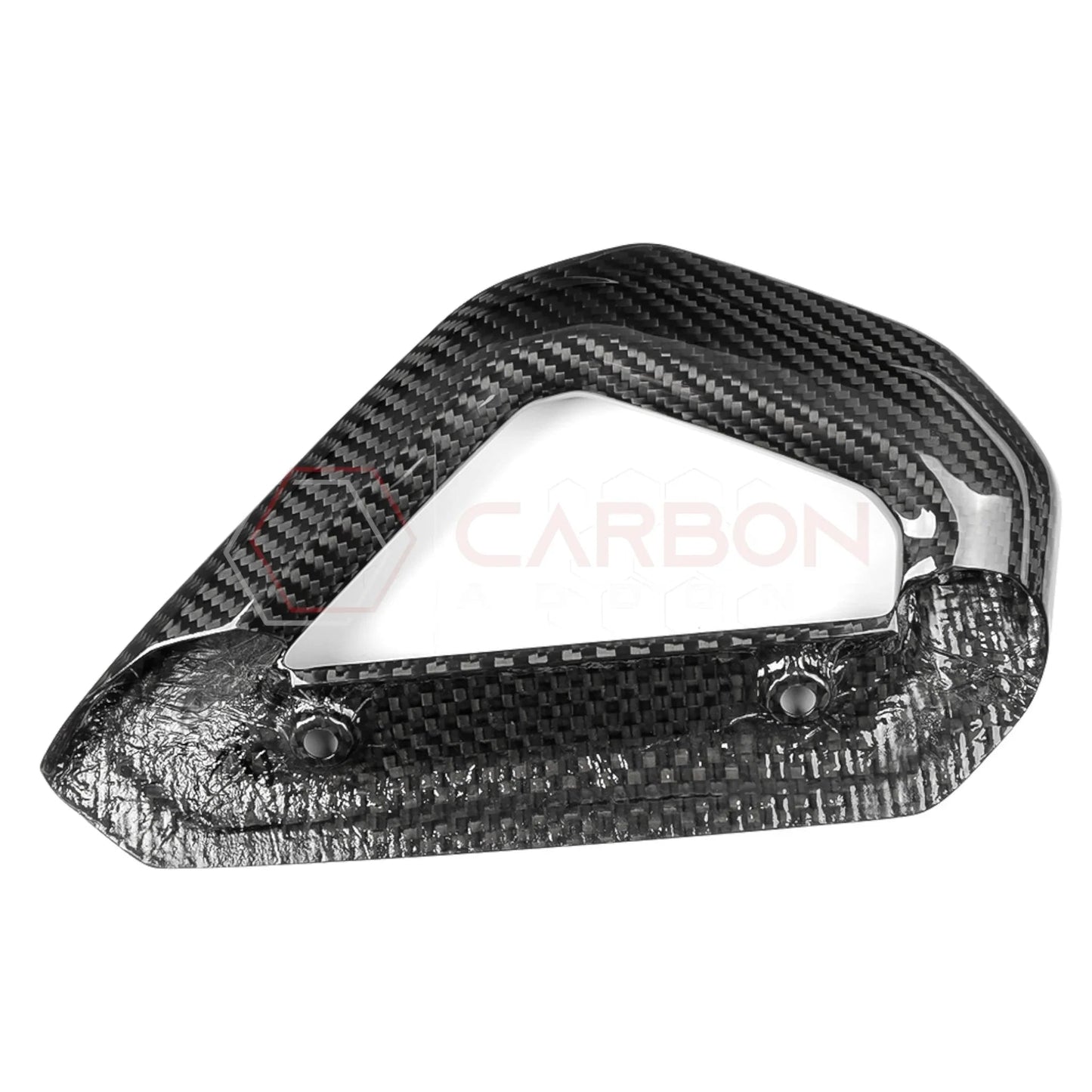 Real Carbon Fiber Center Console Grab Handle Trim For 2021–2025 Ford Bronco | Direct Replacement