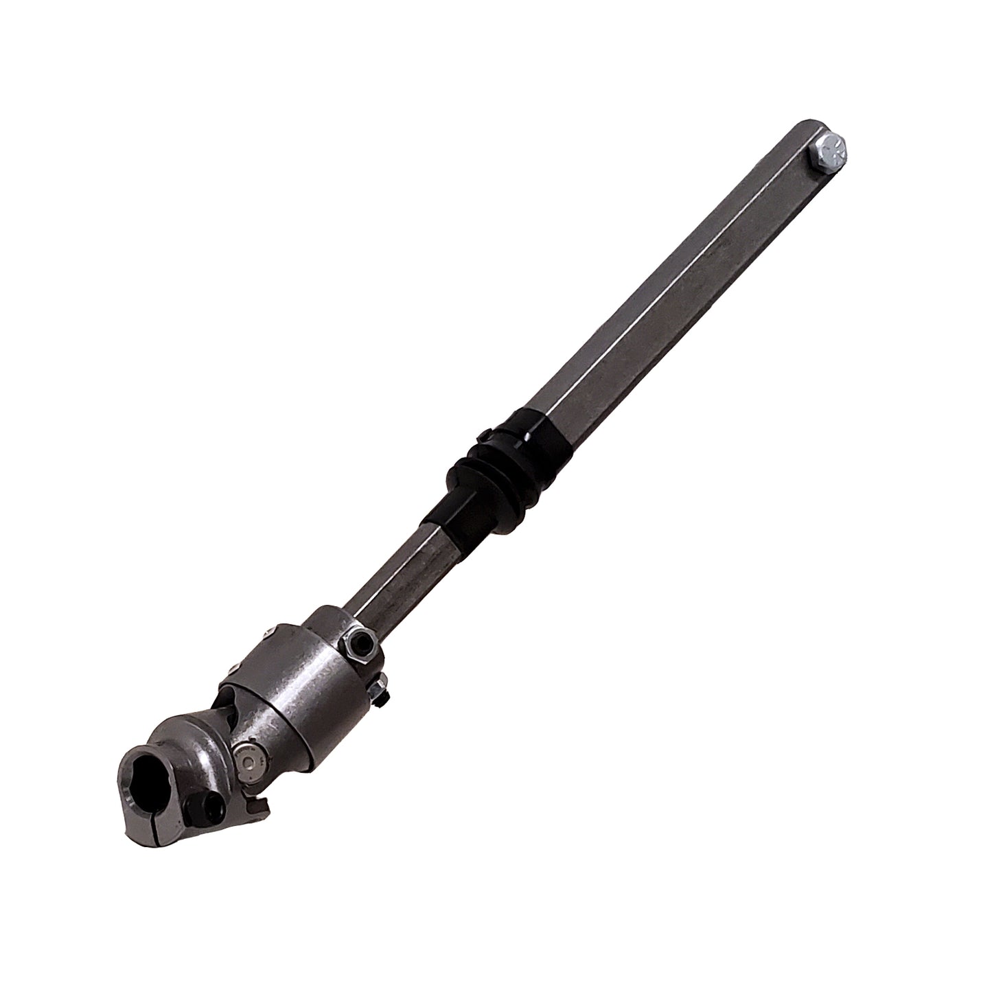 Borgeson - Steering Shaft - P/N: 000308 - 2008-2016 Ford F250 350 450 Super Duty heavy duty telescopic steel lower intermediate steering shaft.