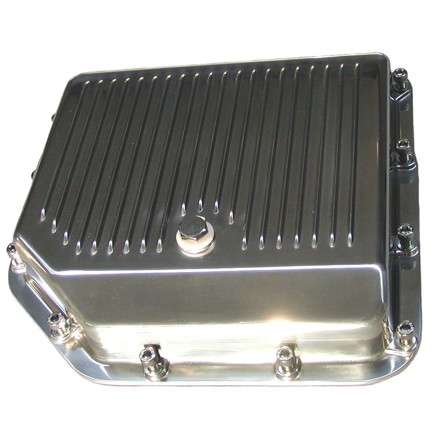 TCI GM TH350 Polished Die Cast Aluminum Pan (Stock Depth) 328010