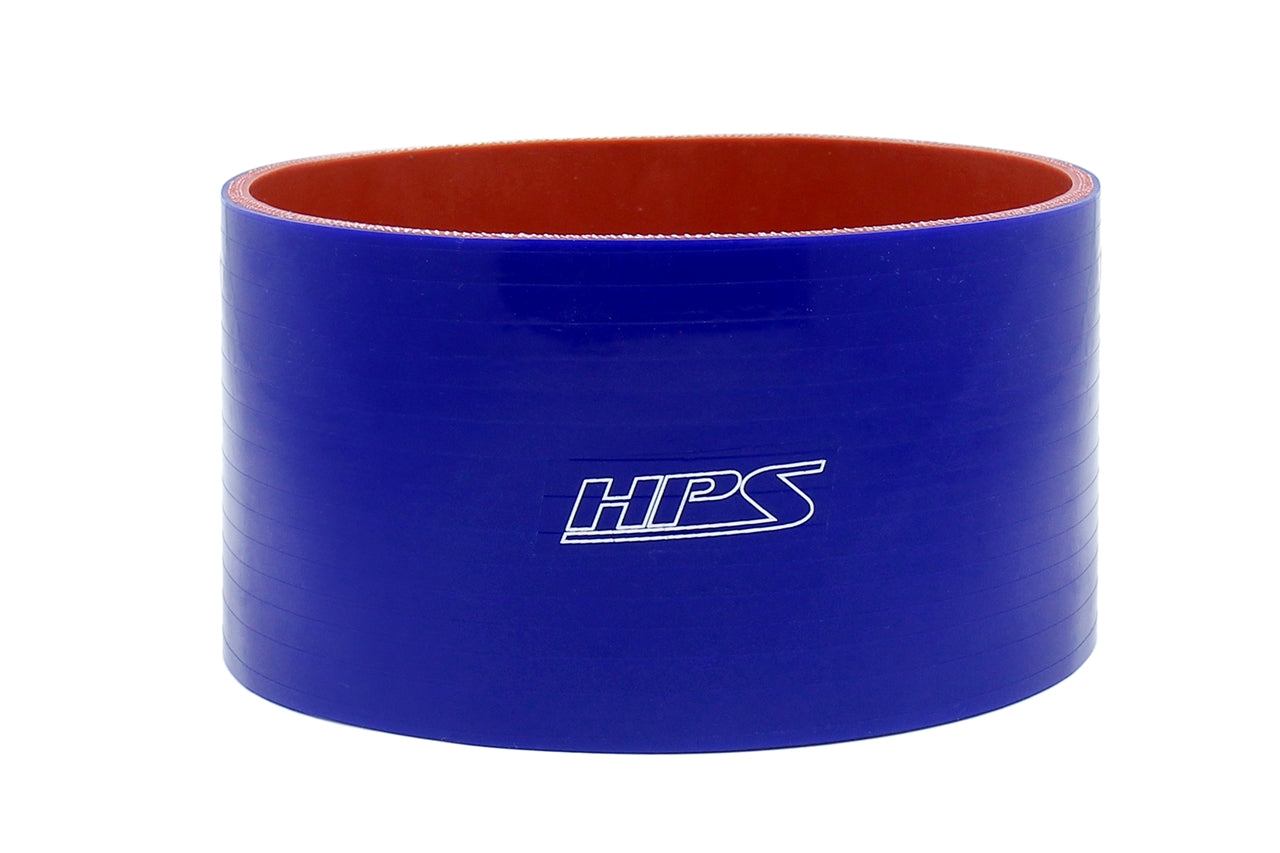 HPS Performance Silicone Coupler HoseHigh Temp 4-ply Reinforced4-1/2" ID4" LongBlue HTSC-450-L4-BLUE