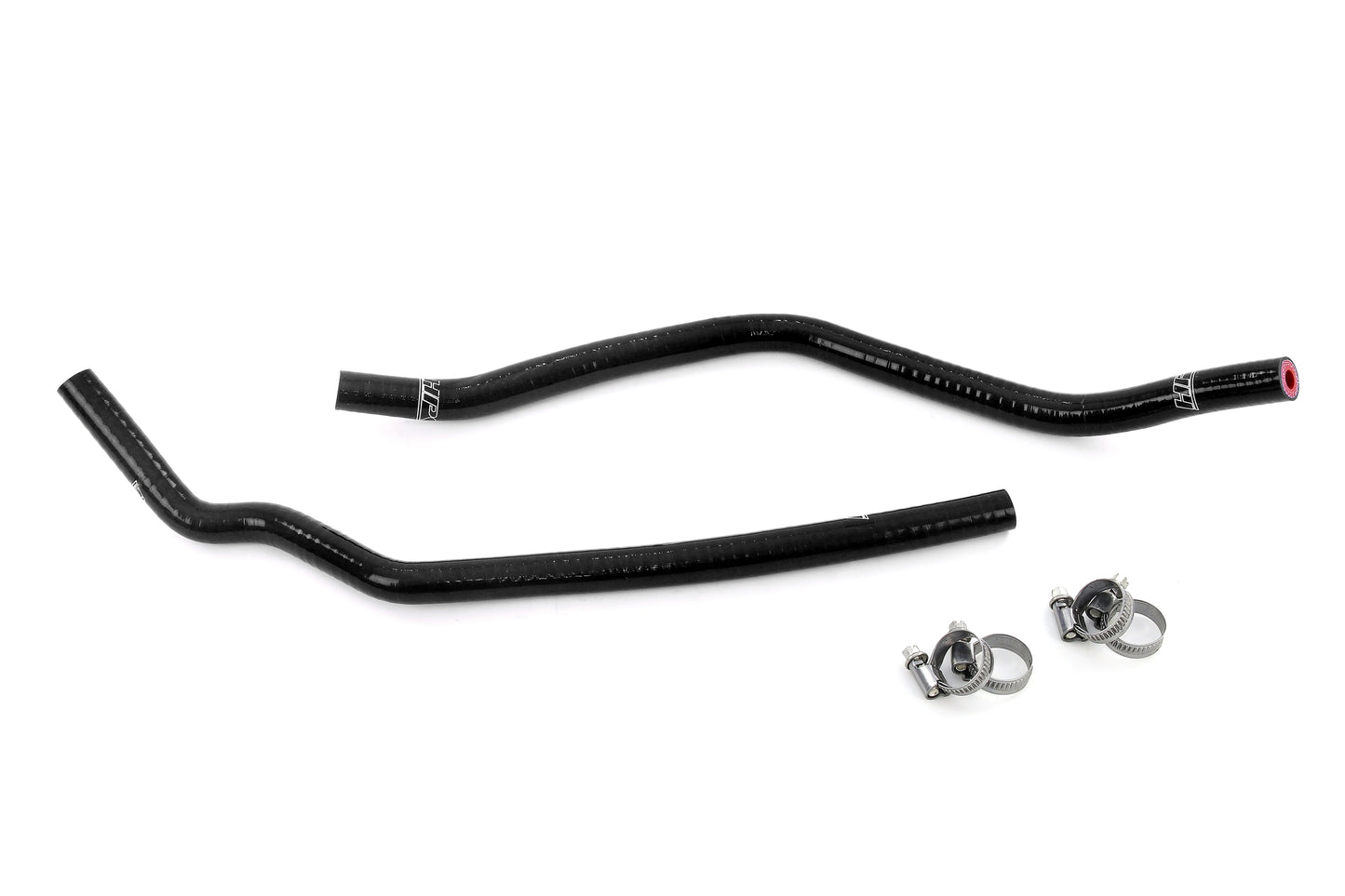 HPS Performance 3-ply Reinforced Silicone Replaces Rubber Coolant Tank Supply Hoses 57-2119-BLK