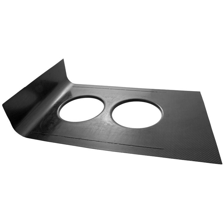 K&N 100-8510 Carbon Fiber Hood Scoop Pan