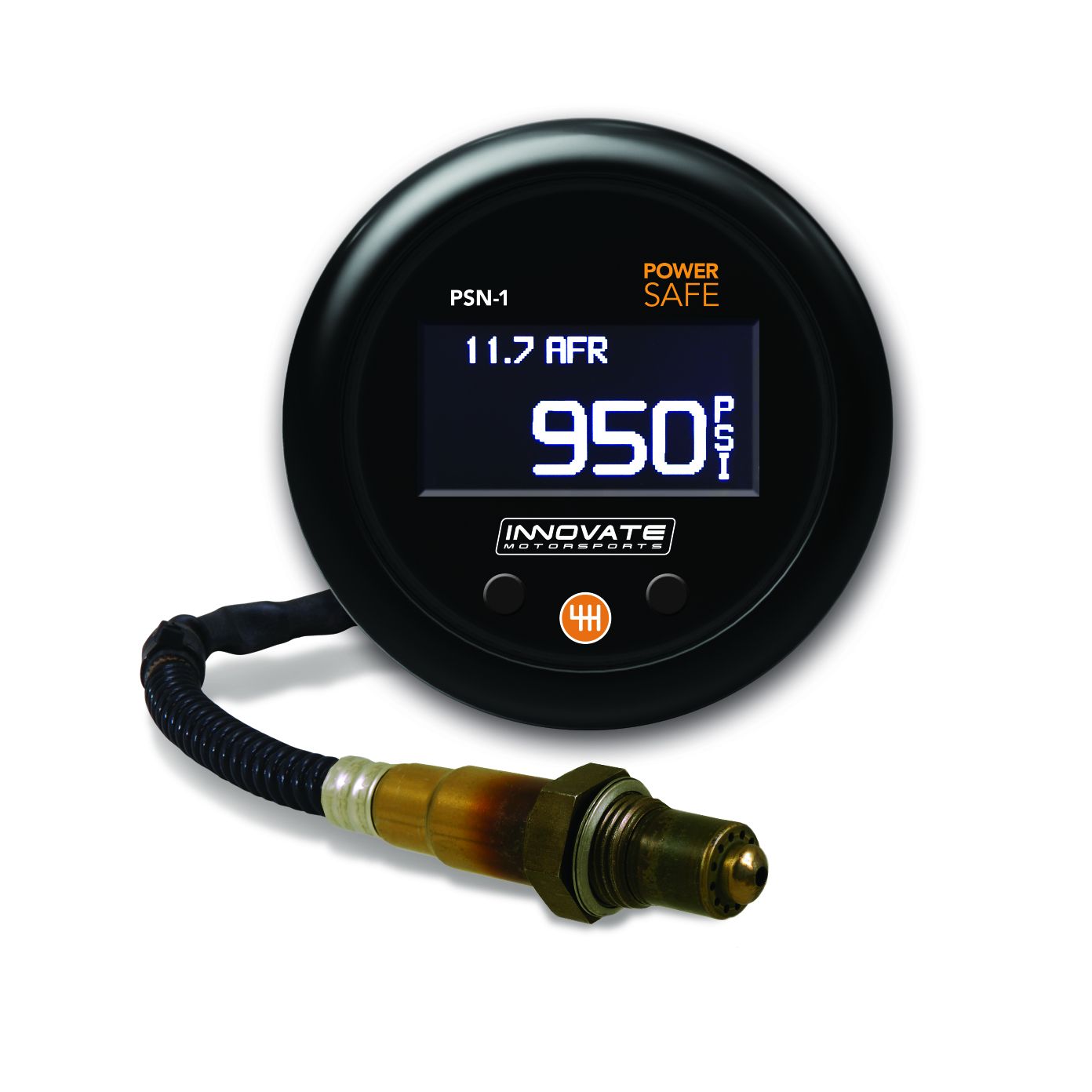 Innovate Motorsports PSN-1: PowerSafe Nitrous Bottle Pressure & Air/Fuel Ratio Gauge Kit 38930