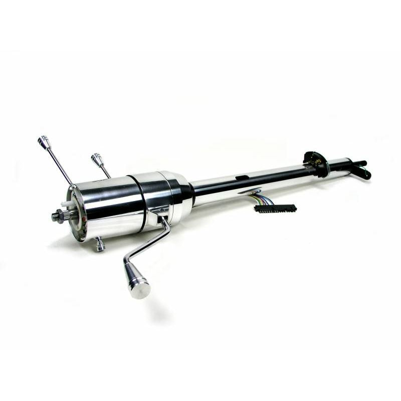IDIDIT Retrofit 60-66 Chevy Truck; Tilt Column Shift; Polished Aluminum 1150650040