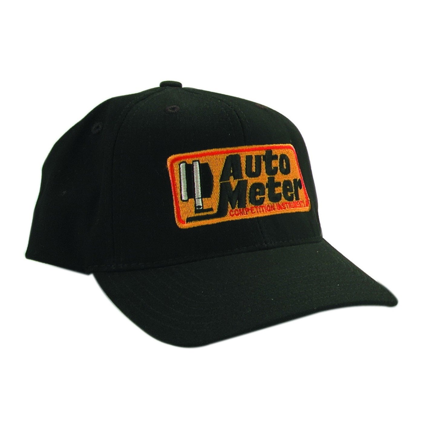AutoMeter HAT SNAP FIT ADJUSTABLE BLACK EMBROIDERED COMPETITION 0436