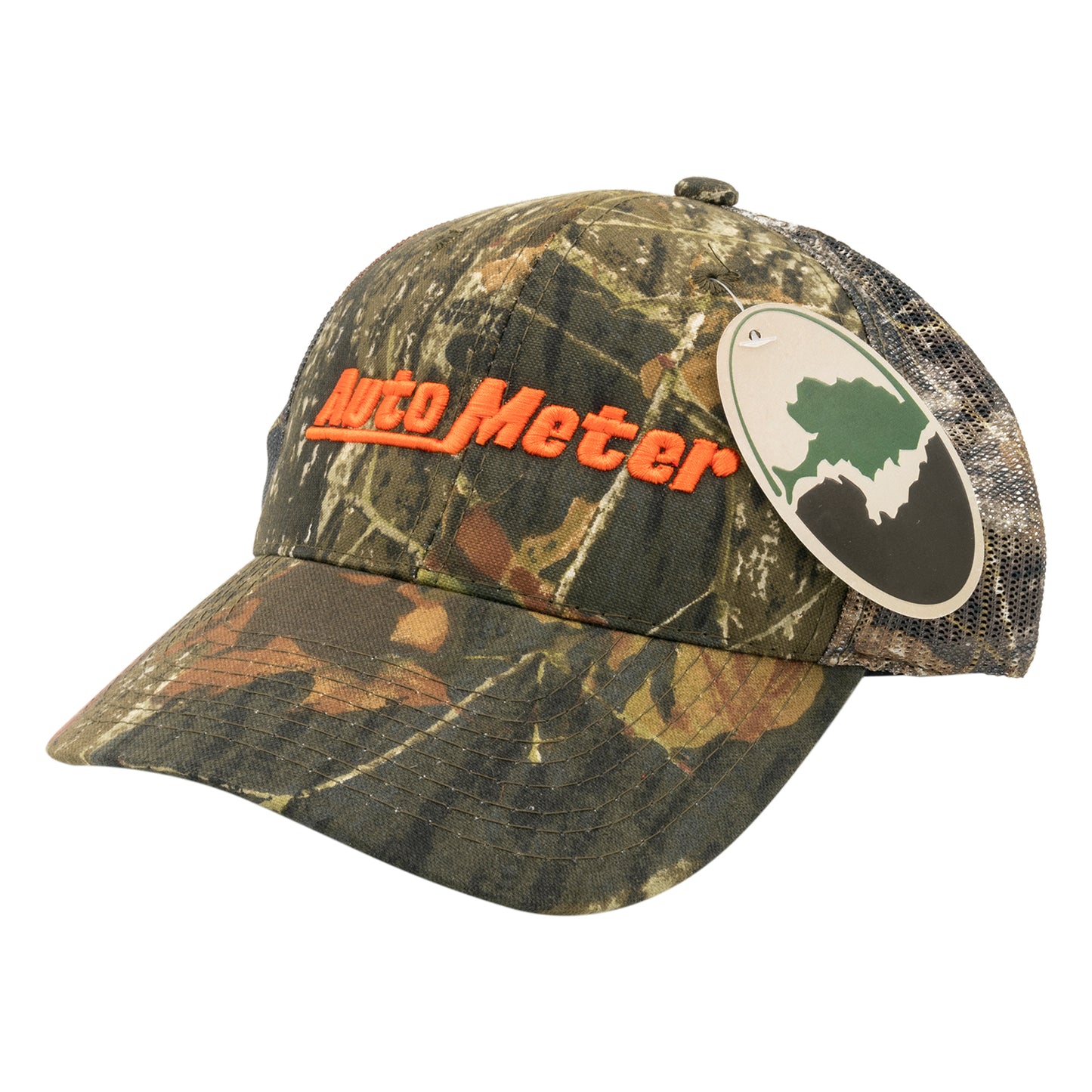 AutoMeter HAT MESH BACK W/VELCRO HUNTING CAMO BLAZE ORANGE AUTOMETER 0444
