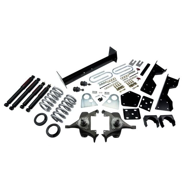 BELLTECH 816ND LOWERING KITS Front And Rear Complete Kit W/ Nitro Drop 2 Shocks 1994-1999 Dodge Ram 1500 (Std Cab V8 Auto Trans Only) 4 in. or 5 in. F/6 in. R drop W/ Nitro Drop II Shocks