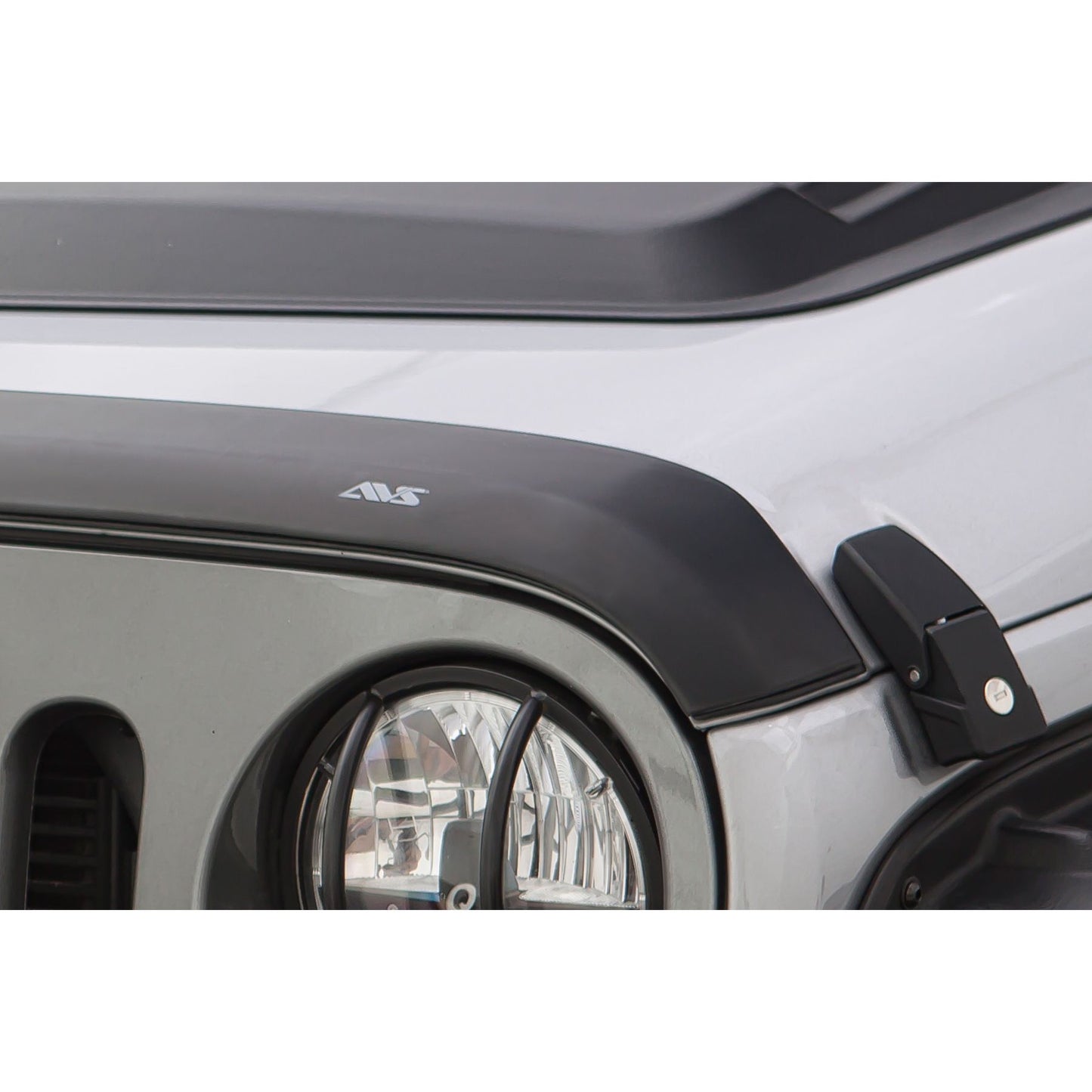 Auto Ventshade 322156 Aeroskin Flush Mount Dark Smoke Hood Protector For 2020-2022 Jeep Gladiator 2018-2022 Jeep Wrangler JL 2-Door & 4-Door