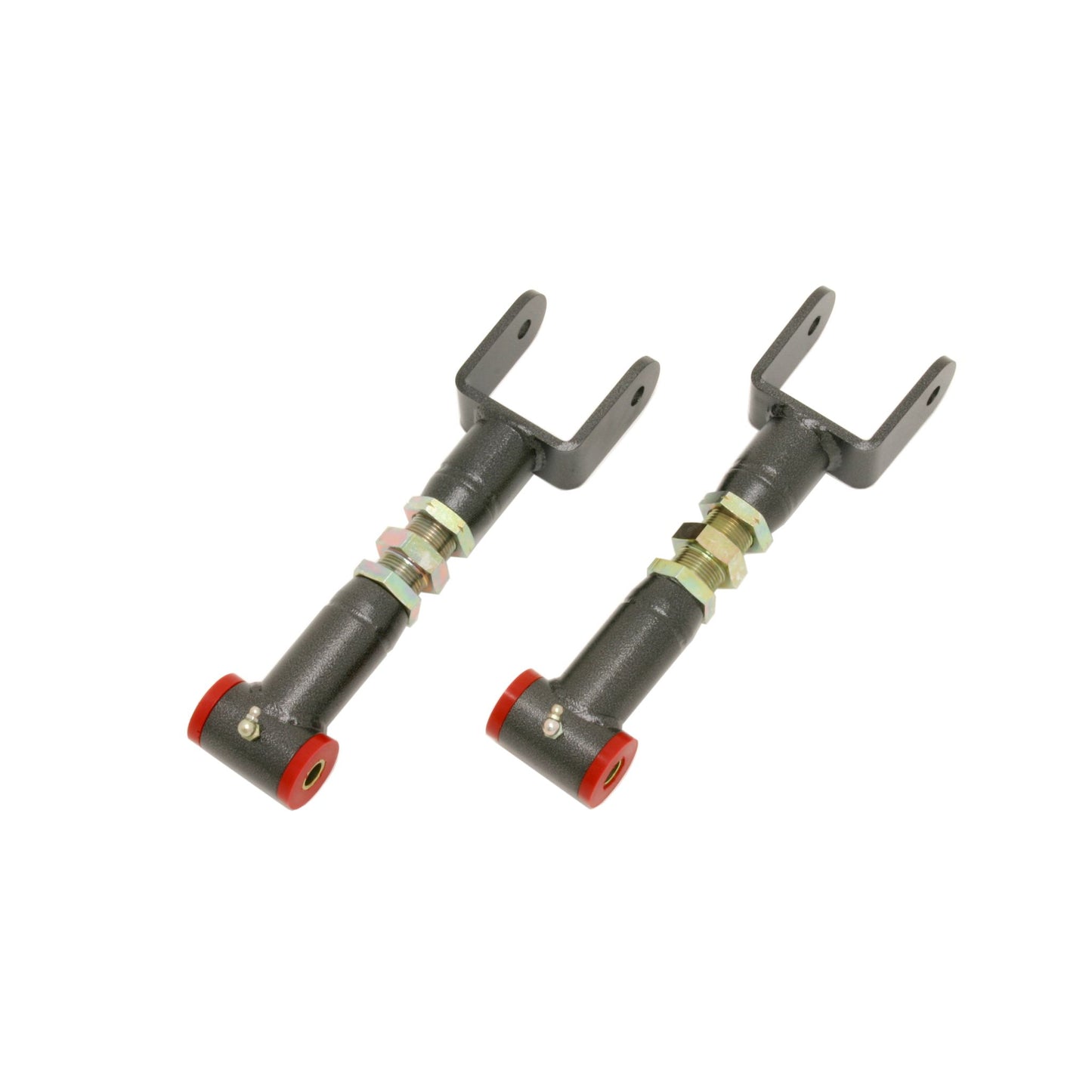 BMR Suspension Upper Control Arms, DOM, On-car Adjustable, Poly Bushings, Standard Length BMR-UTCA002-1H