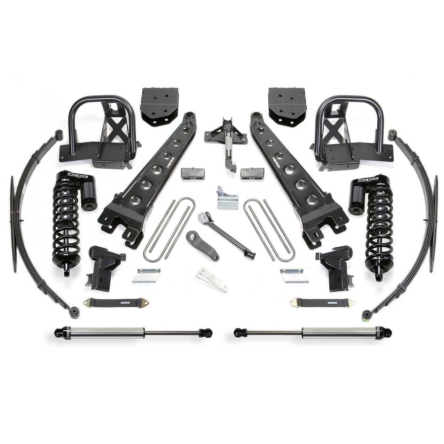 Fabtech 10" RAD ARM SYS W/DLSS 4.0 C/O & RR DLSS 2011-16 FORD F350 4WD K2153DL