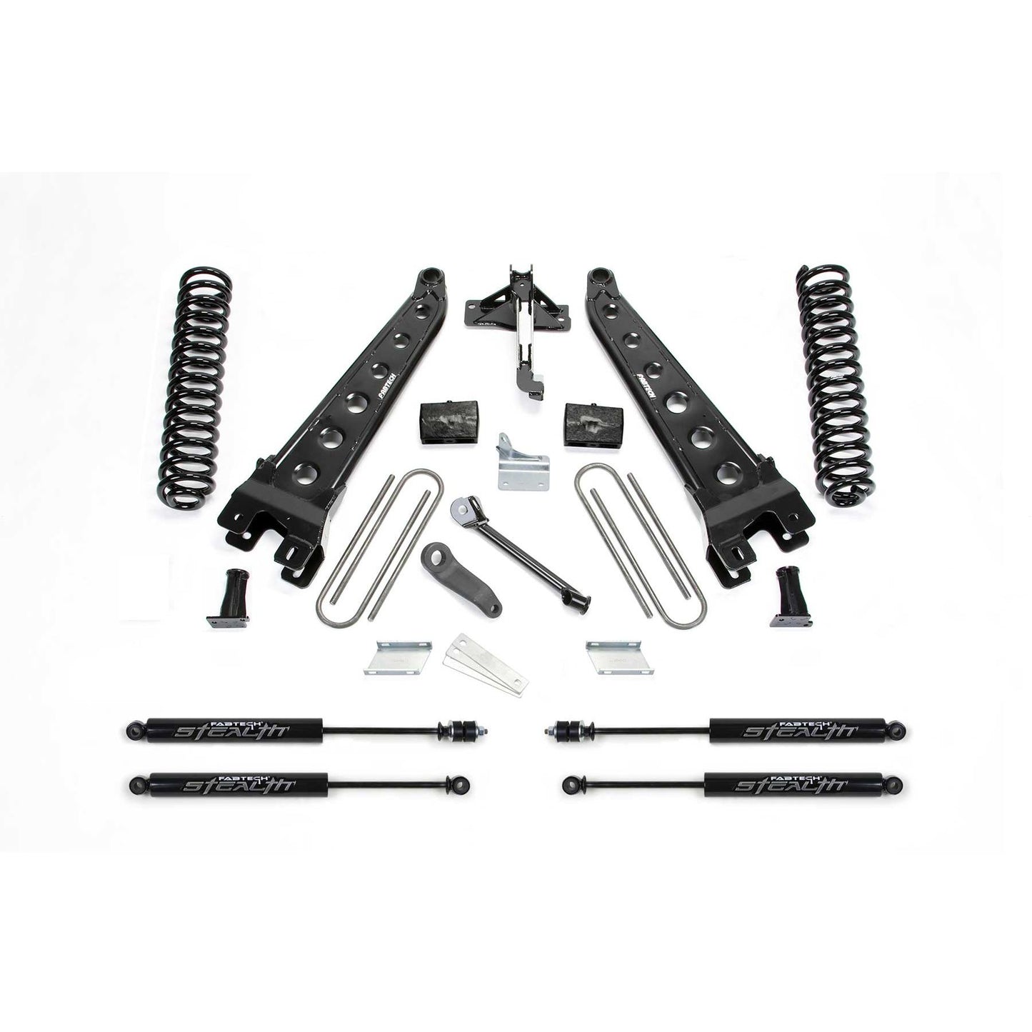 Fabtech 6" RAD ARM SYS W/COILS & STEALTH 2011-13 FORD F450/550 4WD 10 LUG K2156M