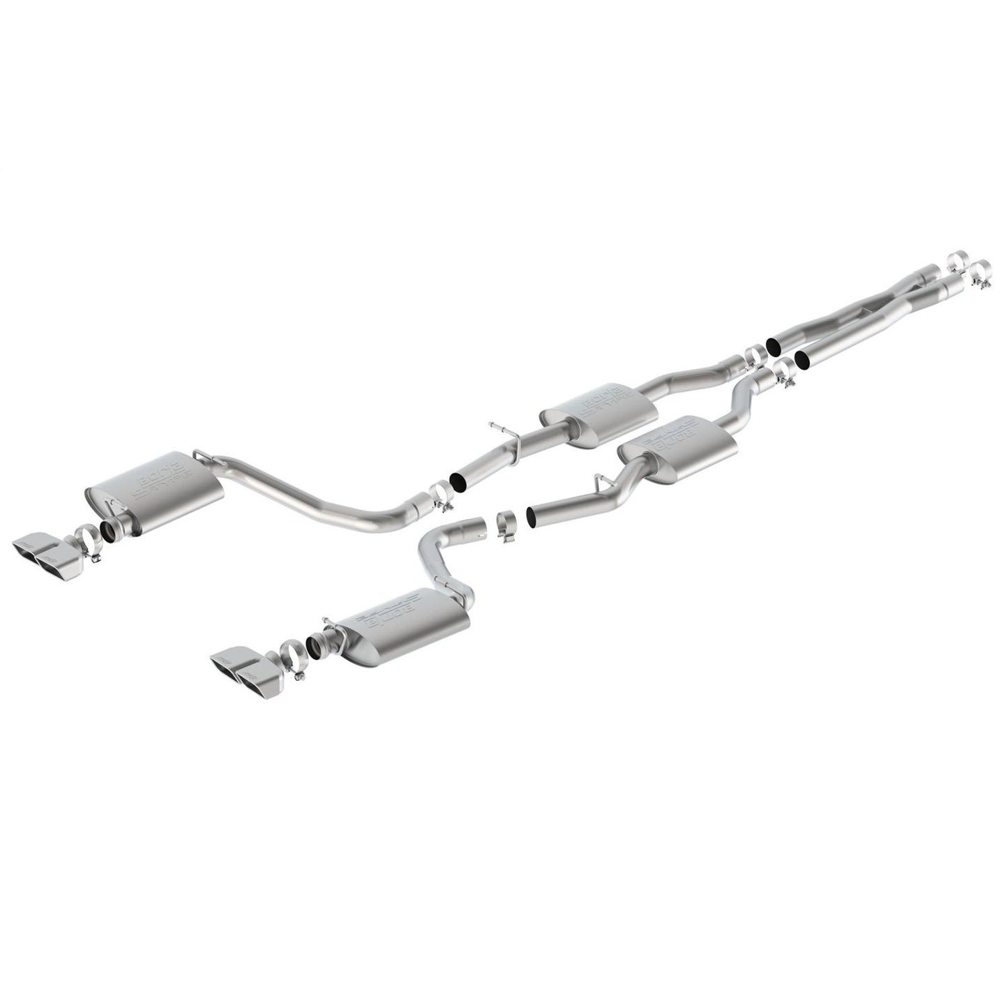 Borla 2015-2021 Dodge Challenger R/T Cat-Back Exhaust System S-Type 140627