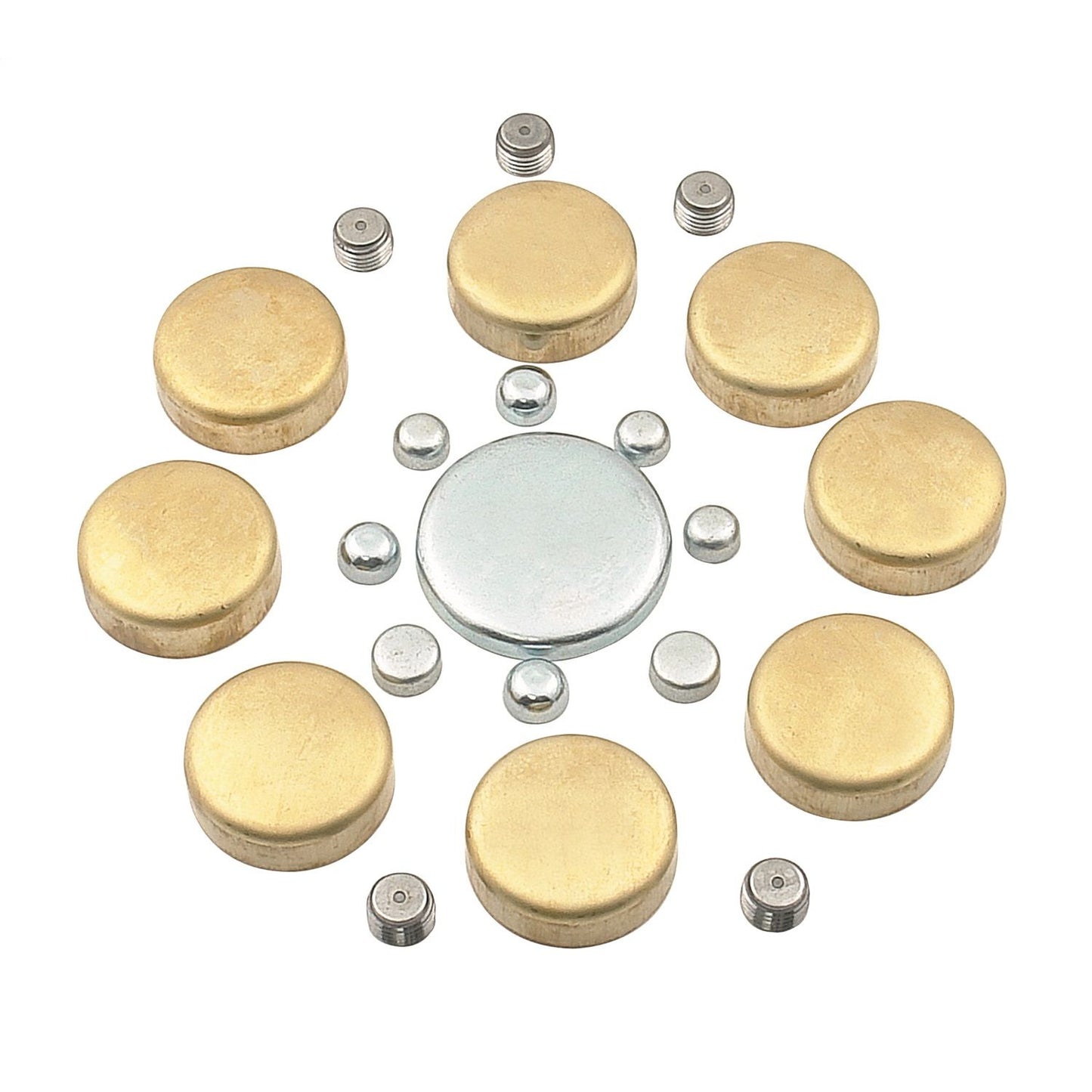 Mr Gasket Brass Freeze Plug Kit MRGAS-6481