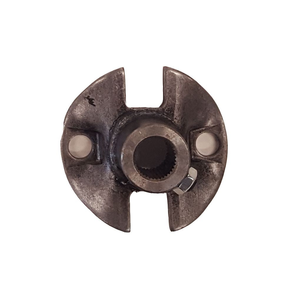 Borgeson - Steering Coupler - P/N: 383400 - OEM Style half rag joint steering coupler. Steering column flange side. Fits 3/4 in.-36 spline.
