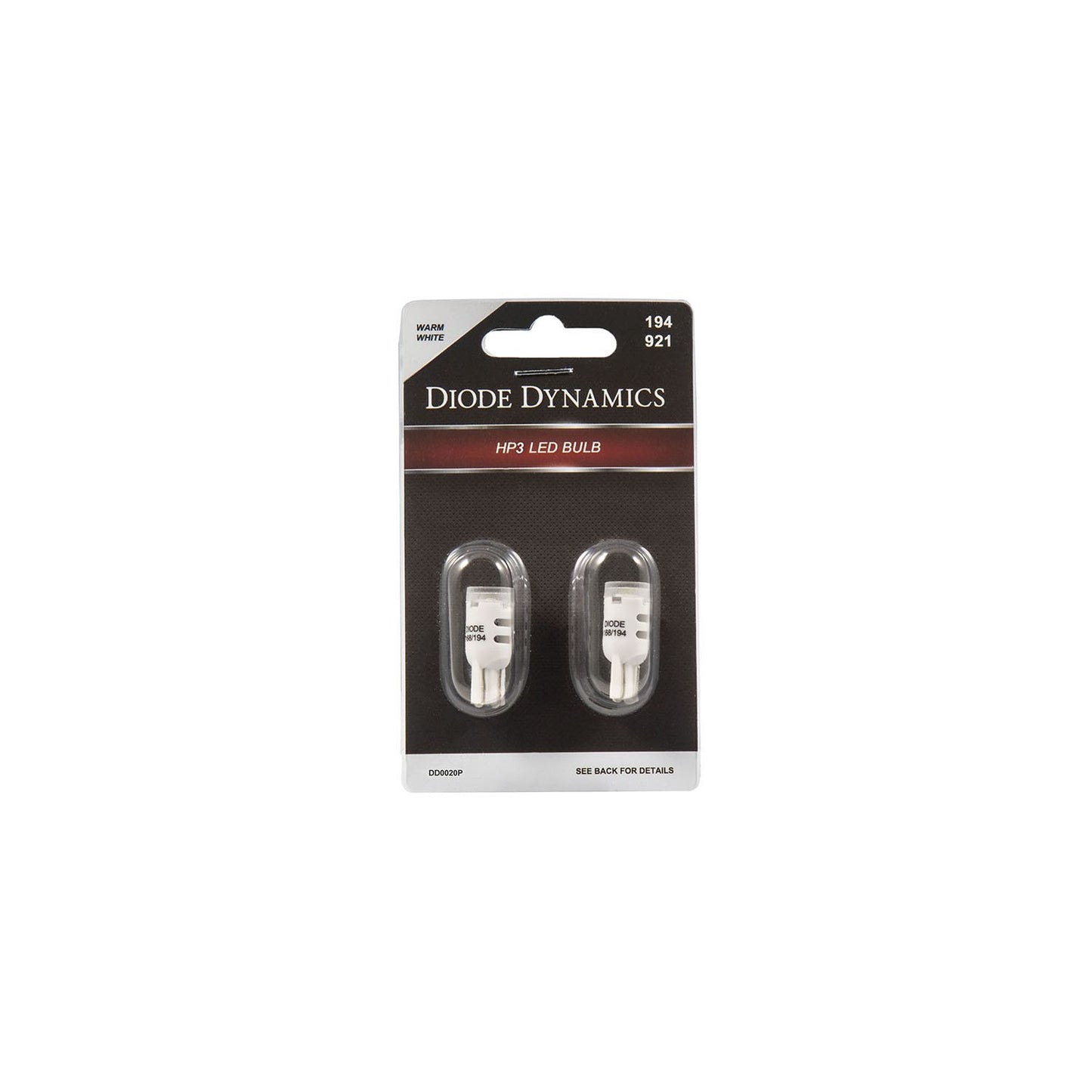 Diode Dynamics - DD0327P - 194 HP3 LED Warm White Short (pair)