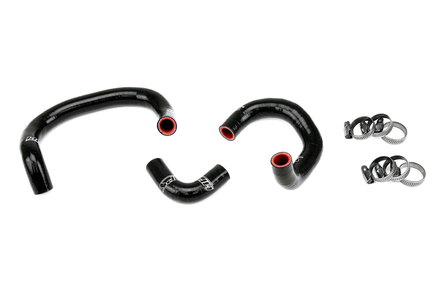 HPS Performance 3-ply Reinforced Silicone Replaces OEM Rubber Heater Coolant Hoses 57-1927-BLK