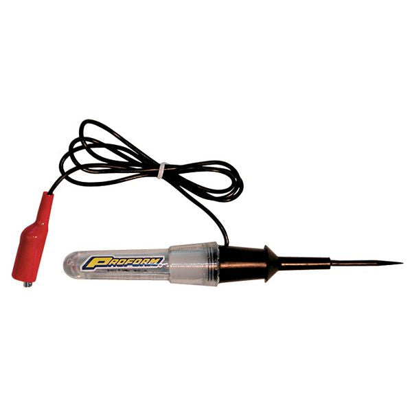 Proform Circuit Tester for 12 Volt and 6 Volt Systems; Probe Style; Bulb Included 67408