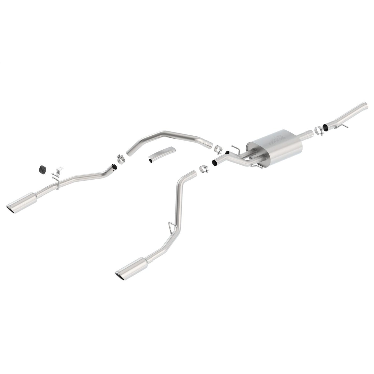 Borla 2014-2018 Chevrolet Silverado 1500/ GMC Sierra 1500 Cat-Back Exhaust System S-Type 140717