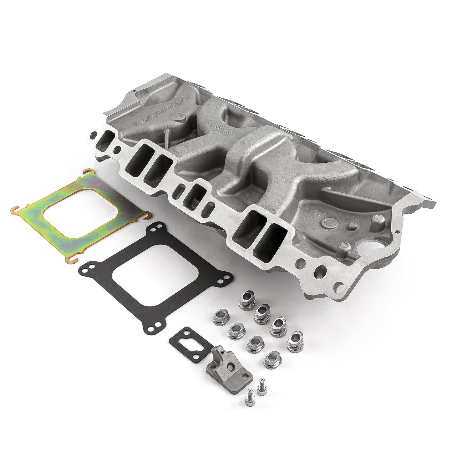 Speedmaster 1-147-001 Fits Chevy SBC 350 LowRise 1957-95 (Non Egr) Intake Manifold Satin
