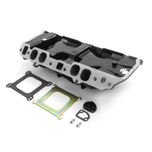 Speedmaster 1-147-018 Fits Chevy BBC 454 LowRise Oval Port Intake Manifold Black