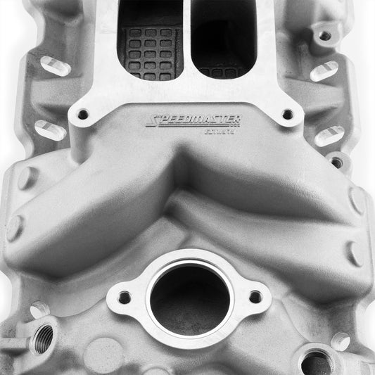 Speedmaster 1-147-031 Fits Chevy SBC 350 MidRise Aluminum Intake Manifold Satin
