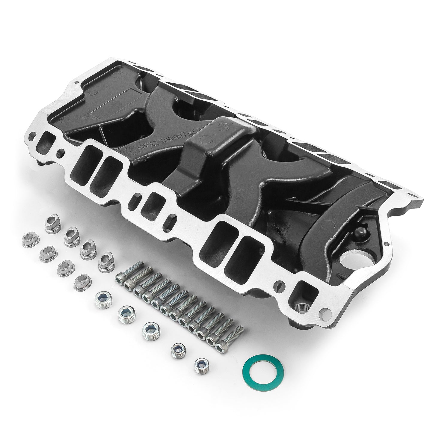 Speedmaster 1-147-081 Fits Chevy SBC 350 LowRise+ 1957-95 (Non Egr) Intake Manifold Black