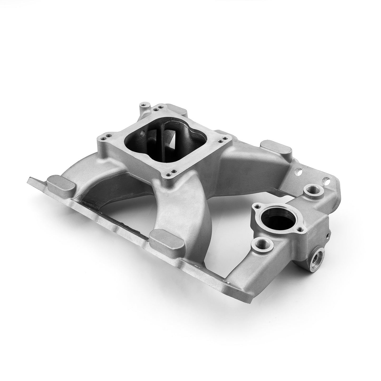 Speedmaster 1-147-091 Pontiac 326 350 389 400 421 428 455 HiRise Intake Manifold Satin