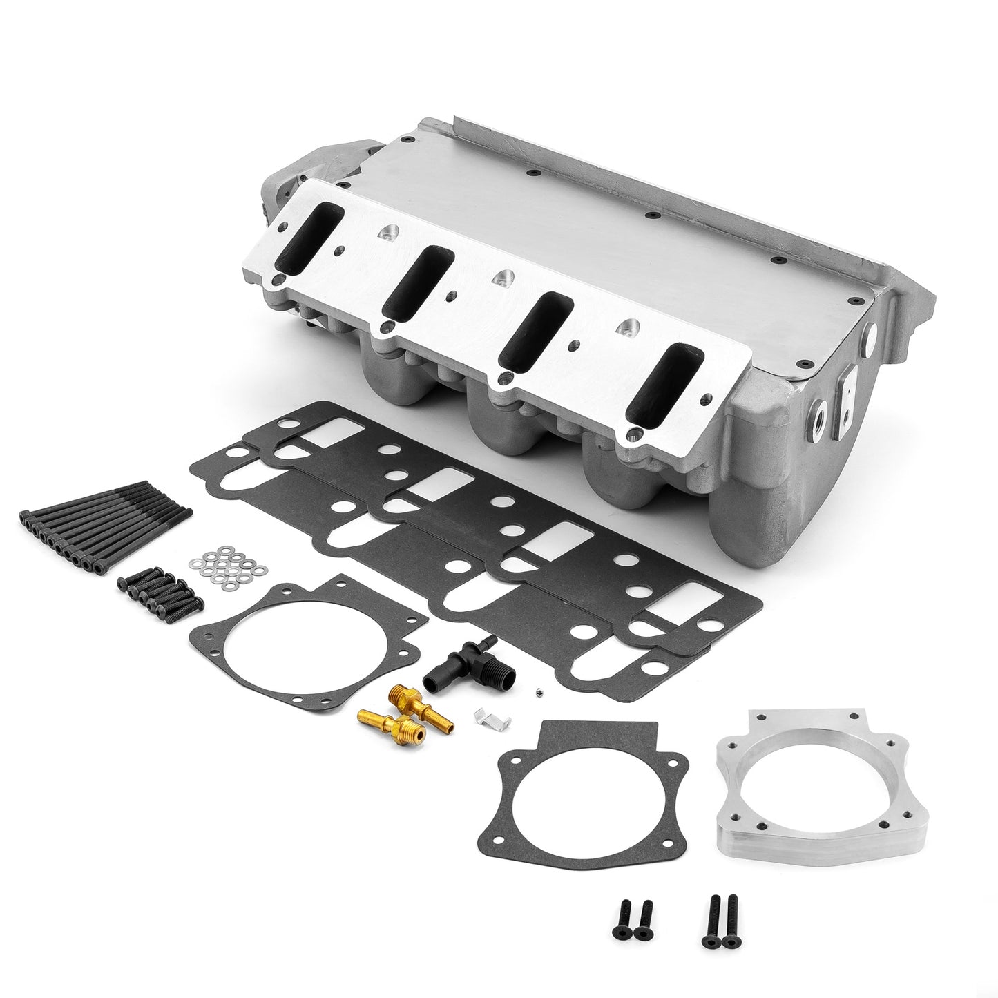 Speedmaster 1-148-038 Fits Chevy GM LS2 EFI 96mm 4 Bolt Intake Manifold Satin