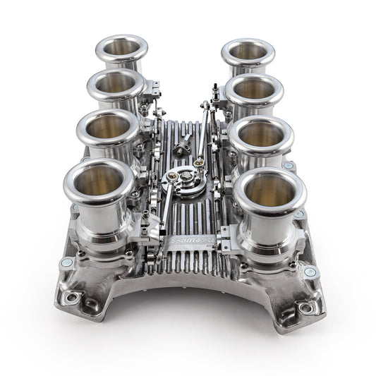 Speedmaster 1-148-043 Fits Chevy Gen V LT1 Downdraft 8 Stack EFI Intake Manifold System Complete Polished