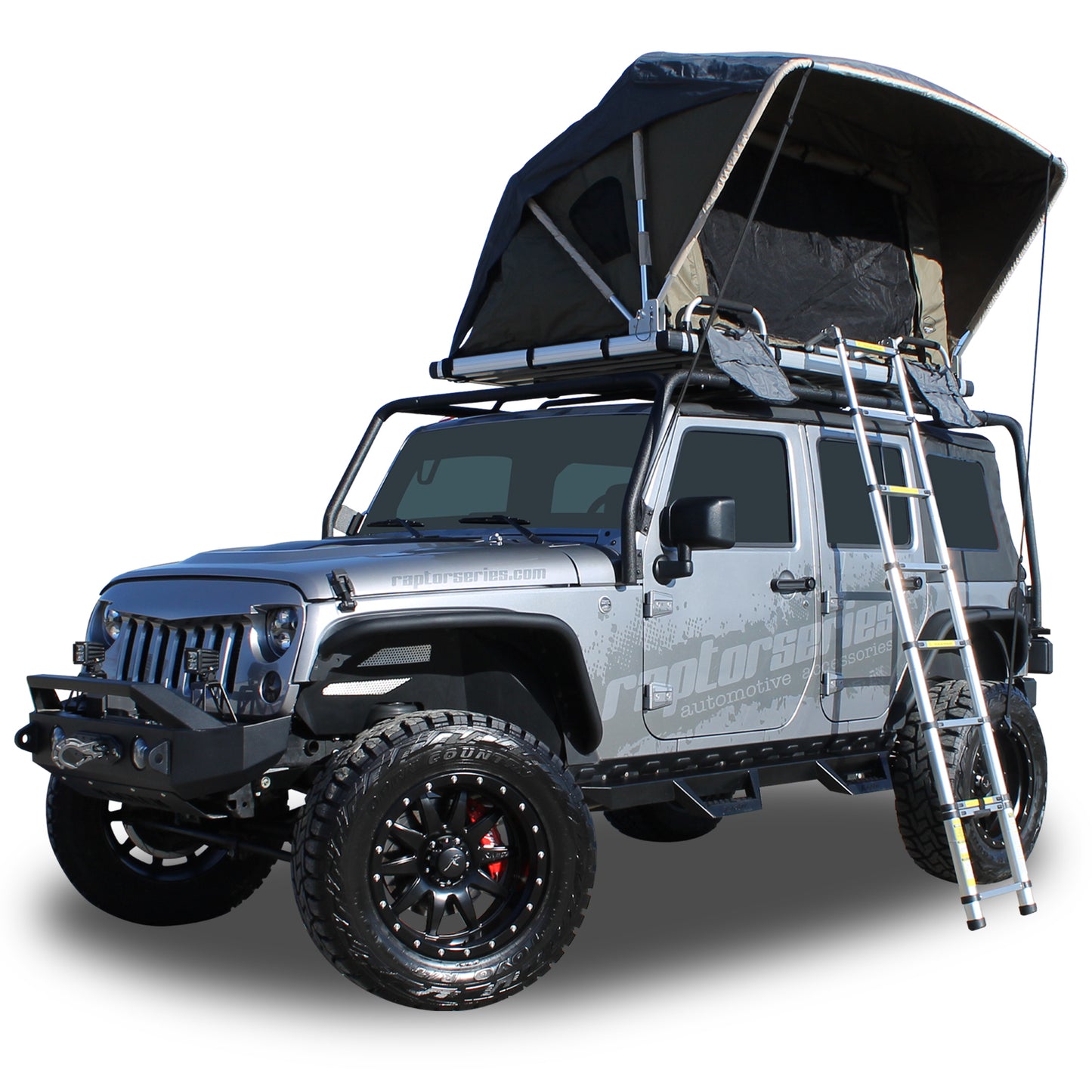 Raptor Series OFFGRID Voyager Rooftop Tent Olive Drab Polyester 100000-126800