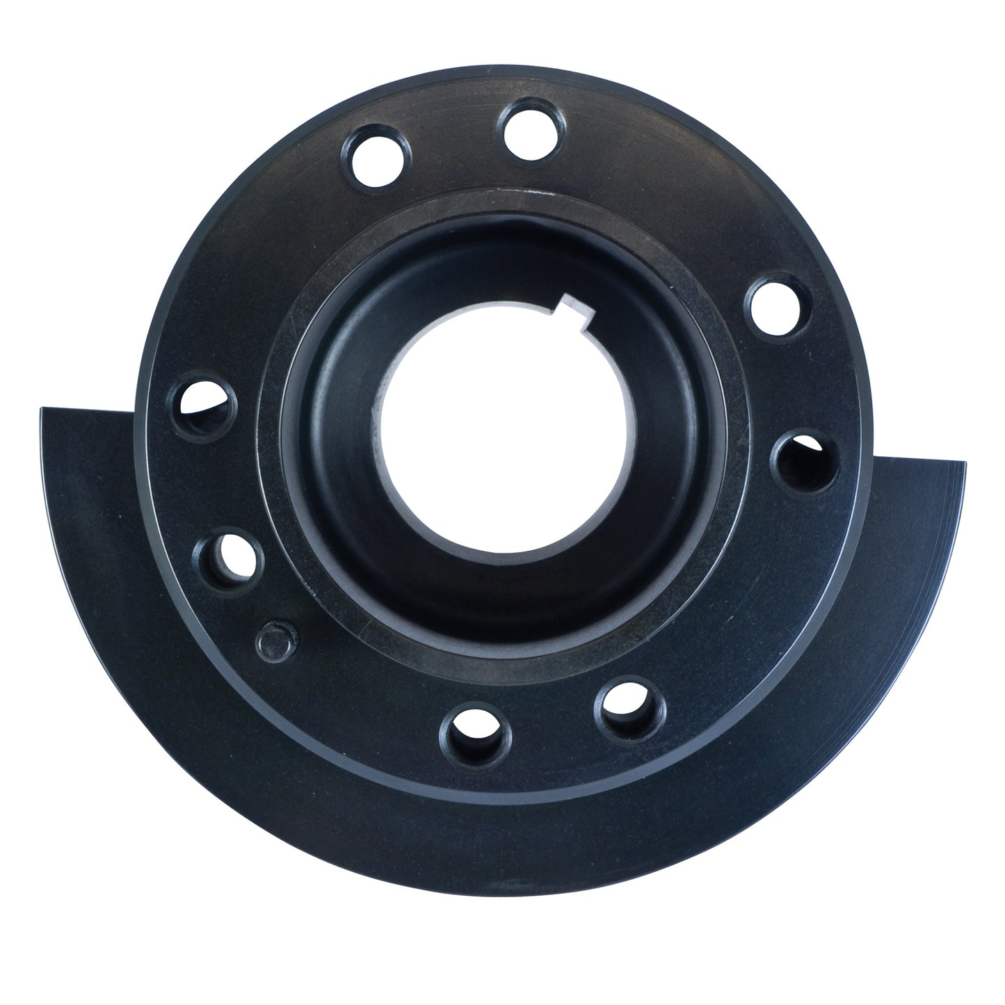 Fluidampr - 100004 - Harmonic Balancer Adapter Hub - SBF - Ext Balance - 34oz - Single Key - Each