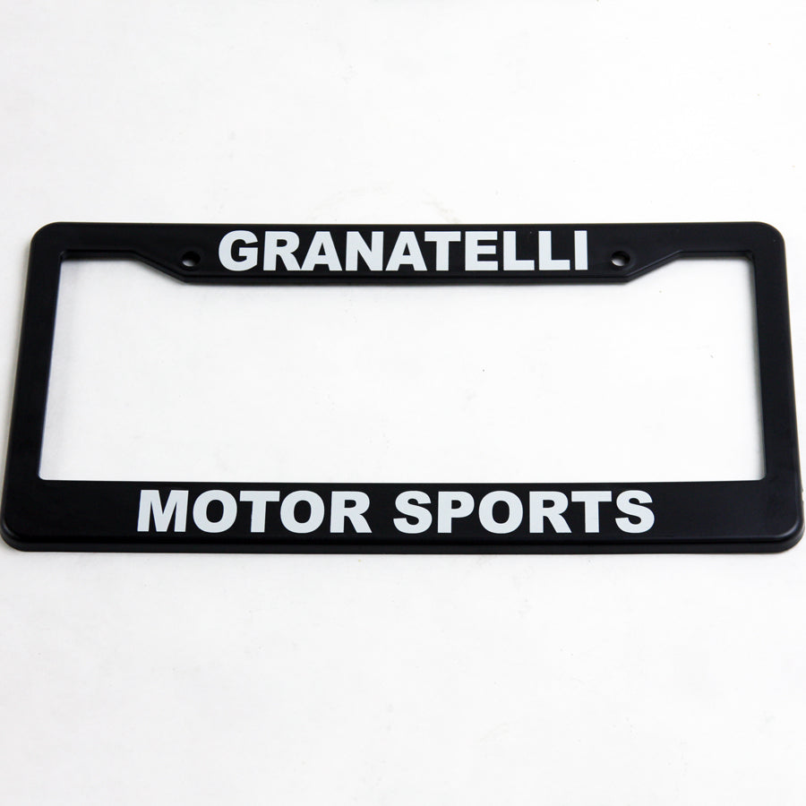 GranatelliGranatelli Motor Sports License Plate Frame 100005