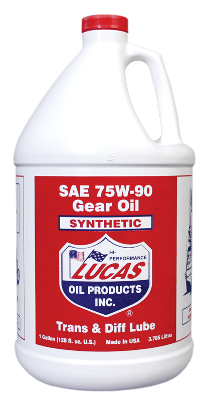 Lucas Oil Products Synthetic SAE 75W-90 Trans & Diff Lube 10048