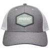 RIGID Industries Custom Snapback Trucker Hat Grey With White Mesh Back 1049
