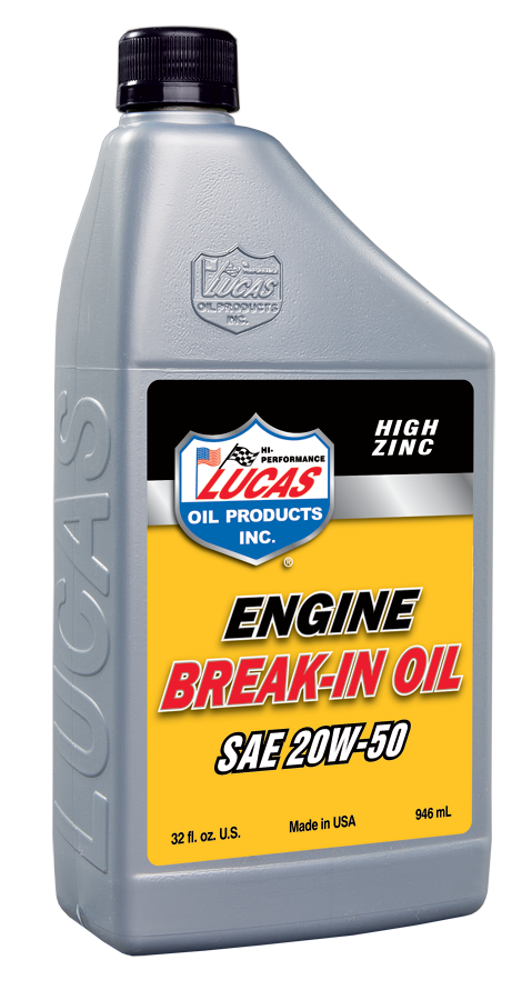 Lucas Oil Products SAE 20W-50 Break-in Oil 10635