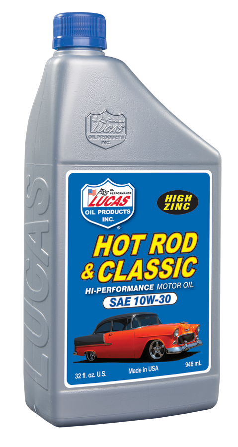 Lucas Oil Products Hot Rod & Classic Car HP Motor Oil SAE 10W-30 10687