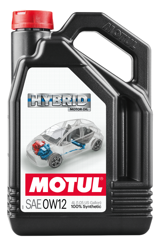 Motul HYBRID 0W12 - 4L - Synthetic Engine Oil 107152