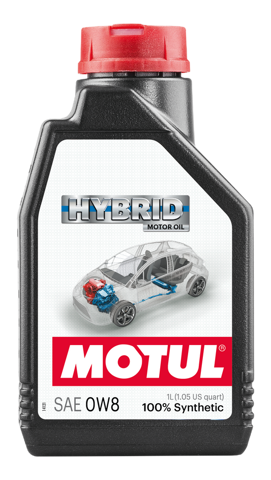 Motul HYBRID 0W8 - 1L - Synthetic Engine Oil 107155
