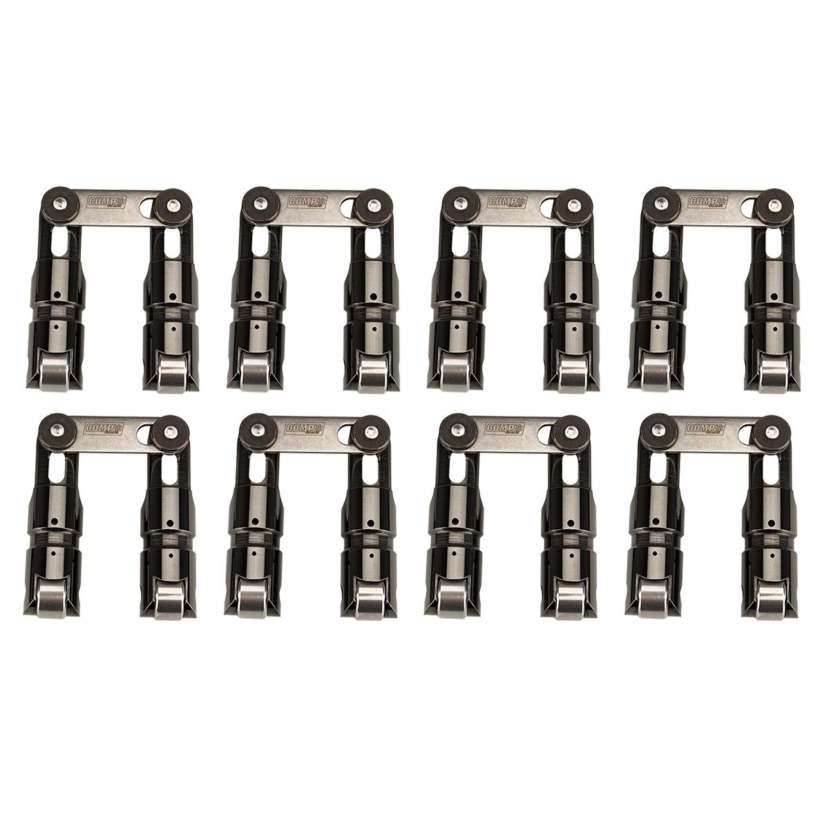 COMP Cams Race XD DLC Coated Bushed Solid Roller Lifters for .842" Chevrolet Small Block COMP-99818D-16