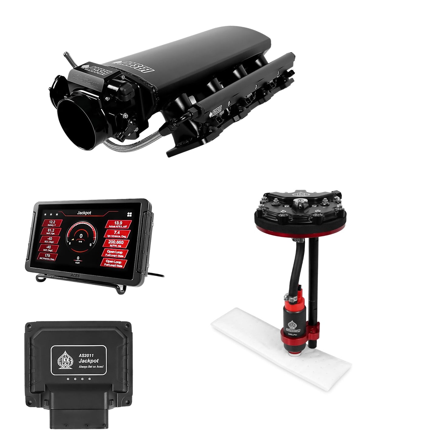 Jackpot LS & LS Pro Master Kits and Tank Conversion Pump Module with Internal Regulator + 20' PTFE Hose Kit