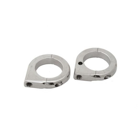 Lazer Star Lights 50MM CHROME TUBE CLAMP FOR BULLET/SHORTY PIVOT MOUNT LSM048-37550